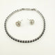 SET ORANIA SILVER NOIR
