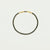 BRATARA TENNIS GOLDEN NOIR 3 MM