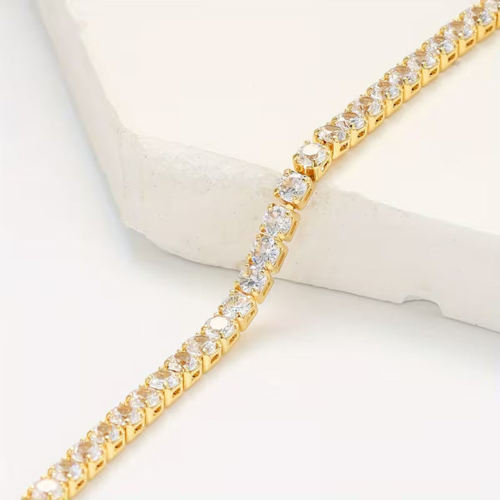 BRĂȚARĂ TENNIS LUMINA ROW 4MM