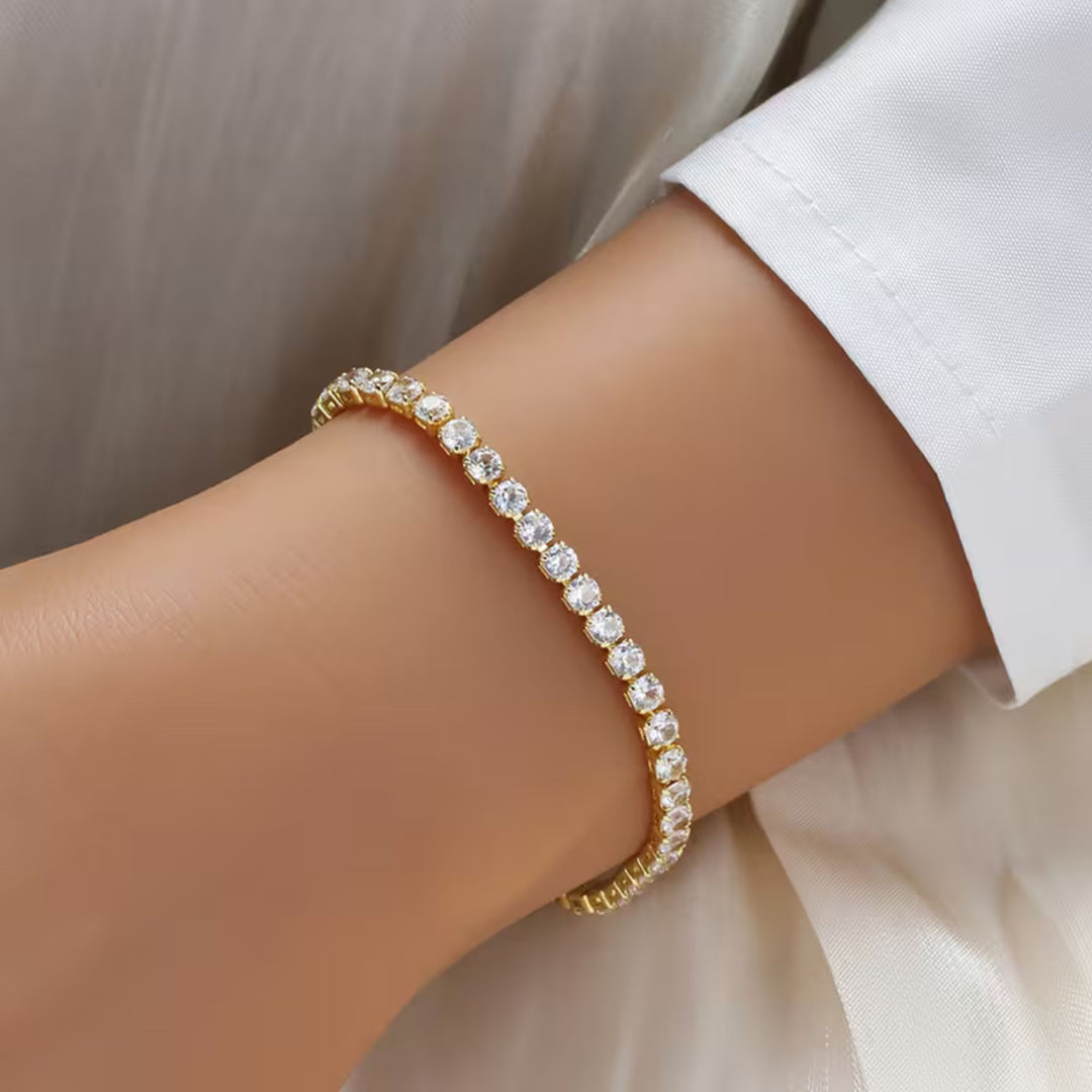 BRĂȚARĂ TENNIS LUMINA ROW 4MM