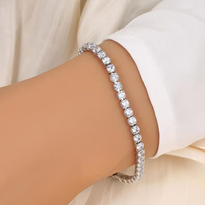 BRĂȚARĂ TENNIS LUMINA ROW 4MM