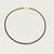 COLIER TENNIS GOLDEN NOIR 3 MM