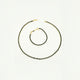SET TENNIS GOLDEN NOIR 3 MM