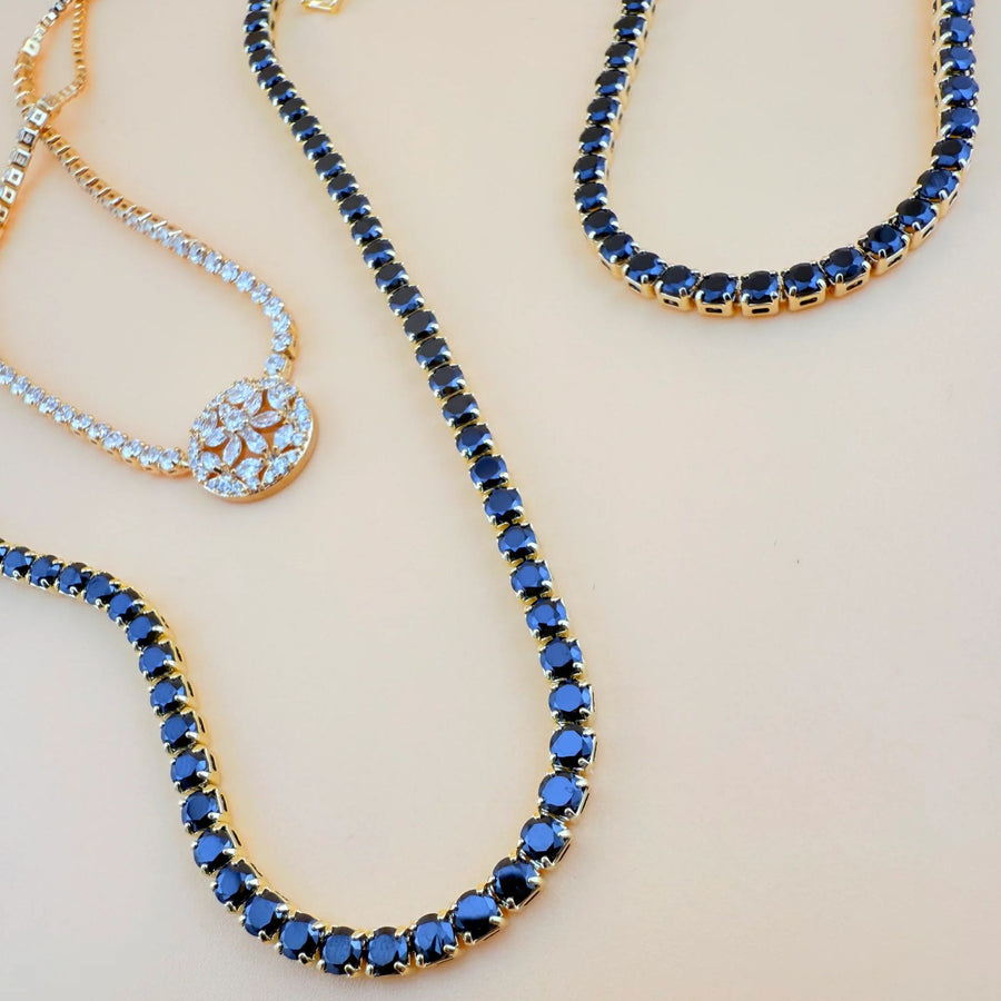 SET TENNIS GOLDEN NOIR 3 MM