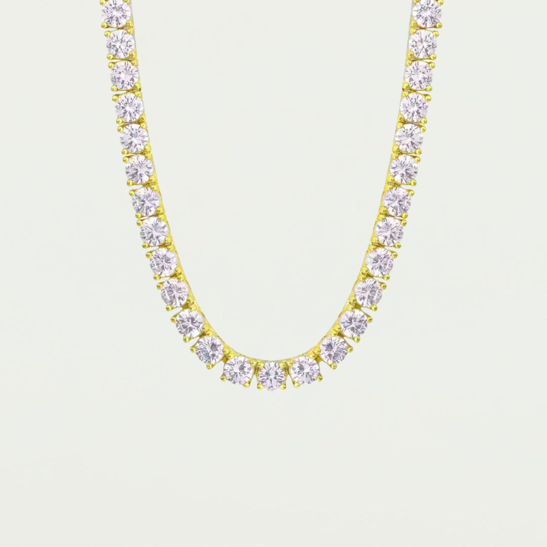 COLIER TENNIS LUMINA ROW 4 MM