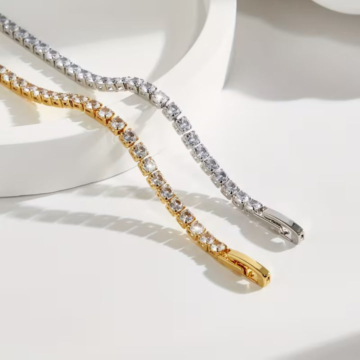 COLIER TENNIS LUMINA ROW 4 MM